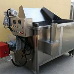 Semi-Automatic-Discharge-Natural-Gas-Frying-Machine-for-Sale